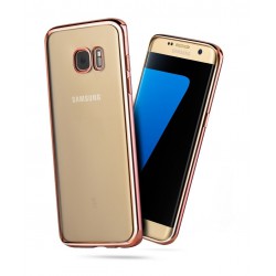 Etui Silikon Luxury Case Samsung Galaxy S7 Różowe