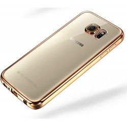 Etui Silikon Luxury Case Samsung Galaxy S6 Złote