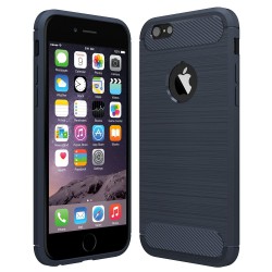 Etui Pancerne Carbon Apple Iphone 6/6S Niebieski