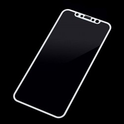 Szkło hartowane 5D Iphone X / XS Cały Ekran Białe