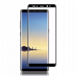 Szkło Hartowane 3D Samsung Note 8 Cały Ekran Czarny