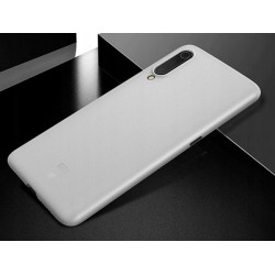 Etui Slim Silikon Matt Do Xiaomi Mi A3 Przezroczyste (Mleczne)