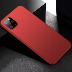 Etui Slim Silikon Matt Do Iphone 11 Pro Czerwone