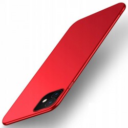 Etui Slim Frosted Matt Iphone 11 Pro Czerwony