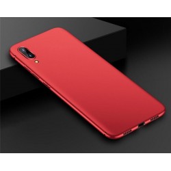 Etui Slim Silikon Matt Do Huawei Y7 Pro 2019 Czerwone