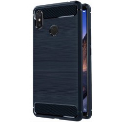 Etui Pancerne Carbon Case Xiaomi Redmi S2 Niebieski