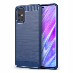 Etui Pancerne Carbon Case Samsung Galaxy S20 Ultra Niebieski