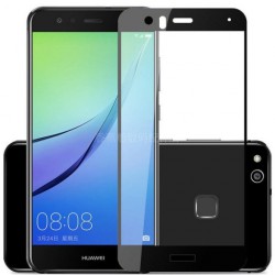 Szkło hartowane 9H 3D Huawei P10 Lite Cały Ekran Czarne