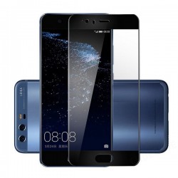 Szkło hartowane 9H 3D Huawei P10 Cały Ekran Czarne