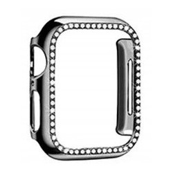 Etui Pc Glitter Case Do Apple Watch 38Mm Czarny