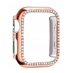 Etui Pc Glitter Case Do Apple Watch 38Mm Różowe Złoto