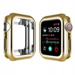 Etui Silikon Luxury Case Do Apple Watch 38Mm Złoty