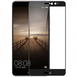 Szkło hartowane 9H 3D Huawei Mate 9 Cały Ekran Czarne