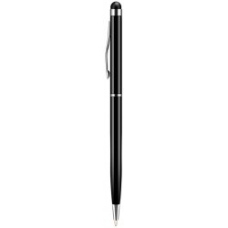Rysik Pojemnościowy Luxury Do Telefonu Długopis 2W1 Czarny