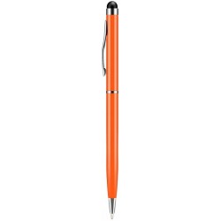 Rysik Pojemnościowy Luxury Do Telefonu Długopis 2W1 Pomarańczowy