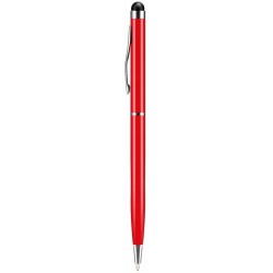 Rysik Pojemnościowy Luxury Do Telefonu Długopis 2W1 Czerwony