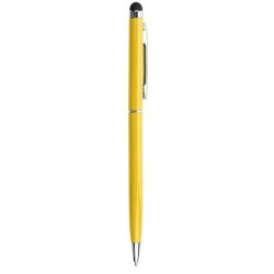 Rysik Pojemnościowy Luxury Do Telefonu Długopis 2W1 Żółty