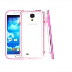 Etui Ramka Silikonowa Bumper Samsung S4 Różowa