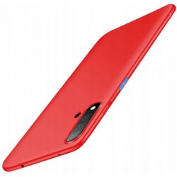 Etui Slim Silikon Matt Do Huawei Honor 20 Czerwony