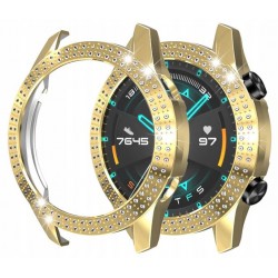 Etui Pc Glitter Case Gold Do Huawei Watch Gt 2E 46Mm