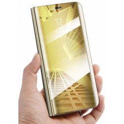 Zamykane Etui Cover Do Samsung Galaxy S21 Złoty