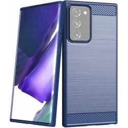 Etui Pancerne Carbon Case Samsung Galaxy Note 20 Ultra Niebieski