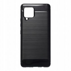 Etui Pancerne Carbon Case Samsung Galaxy A42 5G Czarny