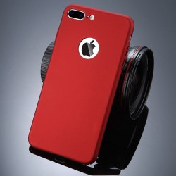 Etui Ultra Slim Frosted Matt Iphone 7 Plus, 8 Plus Czerwone