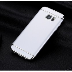 Etui Bumper Case Armor 3w1 Samsung Galaxy S7 Srebrne