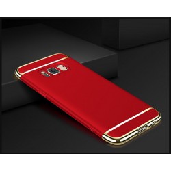 Etui Bumper Case Armor 3w1 Samsung Galaxy S8 Czerwone
