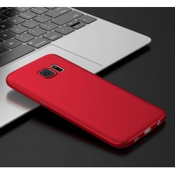 Etui Ultra Slim Frosted Matt Samsung Galaxy S7 Czerwone