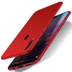 Etui Ultra Slim Frosted Matt Huawei P20 Lite Czerwone