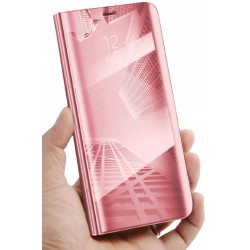Zamykane Etui Cover View Do Samsung Galaxy S21 FE Różowy
