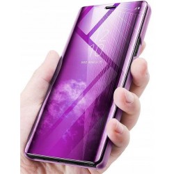 Zamykane Etui Cover View Do Samsung Galaxy S22 Ultra Fioletowy