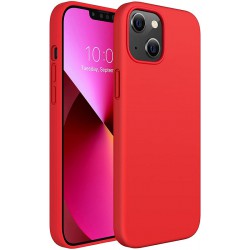 Etui Slim Silikon Matt Do Apple Iphone 14 Plus Czerwony