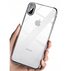Etui Slim Luxury Case Do Iphone XS Max Srebrny