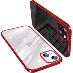 Etui Slim Luxury Case Do Iphone 14 Czerwony