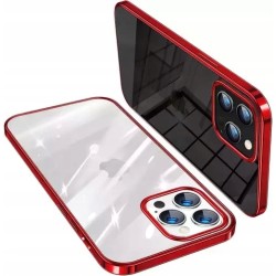 Etui Slim Luxury Case Do Iphone 14 Pro Czerwony