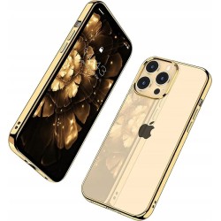 Etui Slim Luxury Case Do Iphone 15 Pro Max Złoty