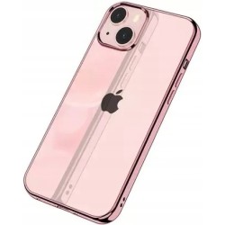 Etui Slim Luxury Case Do Iphone 15 Różowe Złoto