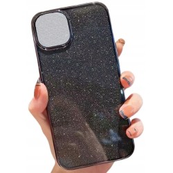 Etui Silikon Luxury Brokat Case Do Iphone 11 Czarny