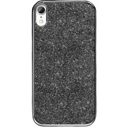 Etui Silikon Luxury Brokat Case Do Iphone XR Czarny