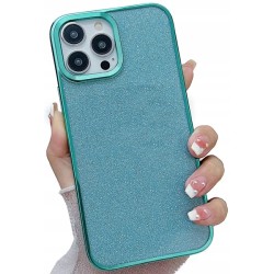 Etui Silikon Luxury Brokat Case Do Iphone 13 Pro Zielony