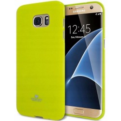 Etui Jelly Case Mercury Do Samsung S6 Limonkowy