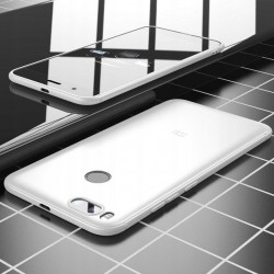 Etui Silikonowe Ultra Slim Matt Xiaomi Mi A1 Przezroczyste (Mleczne)