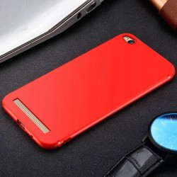 Etui Silikonowe Ultra Slim Matt Xiaomi Redmi 5A Czerwone