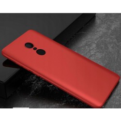 Etui Silikonowe Ultra Slim Matt Xiaomi Redmi Note 4 Czerwone