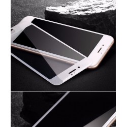 Szkło Hartowane 9H 3D Apple Iphone 7 Plus / 8 PLUS Cały Ekran BIAŁE