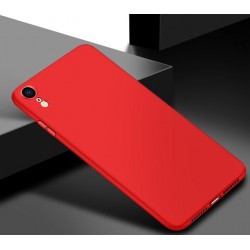 Etui Silikonowe Ultra Slim Matt IPHONE XR Czerwone
