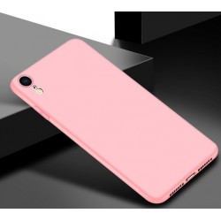 Etui Silikonowe Ultra Slim Matt IPHONE XR Różowe
